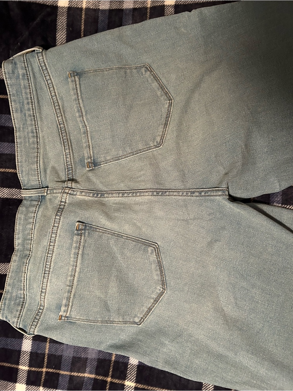Old Navy Light Blue High-Rise Super Skinny Jeans